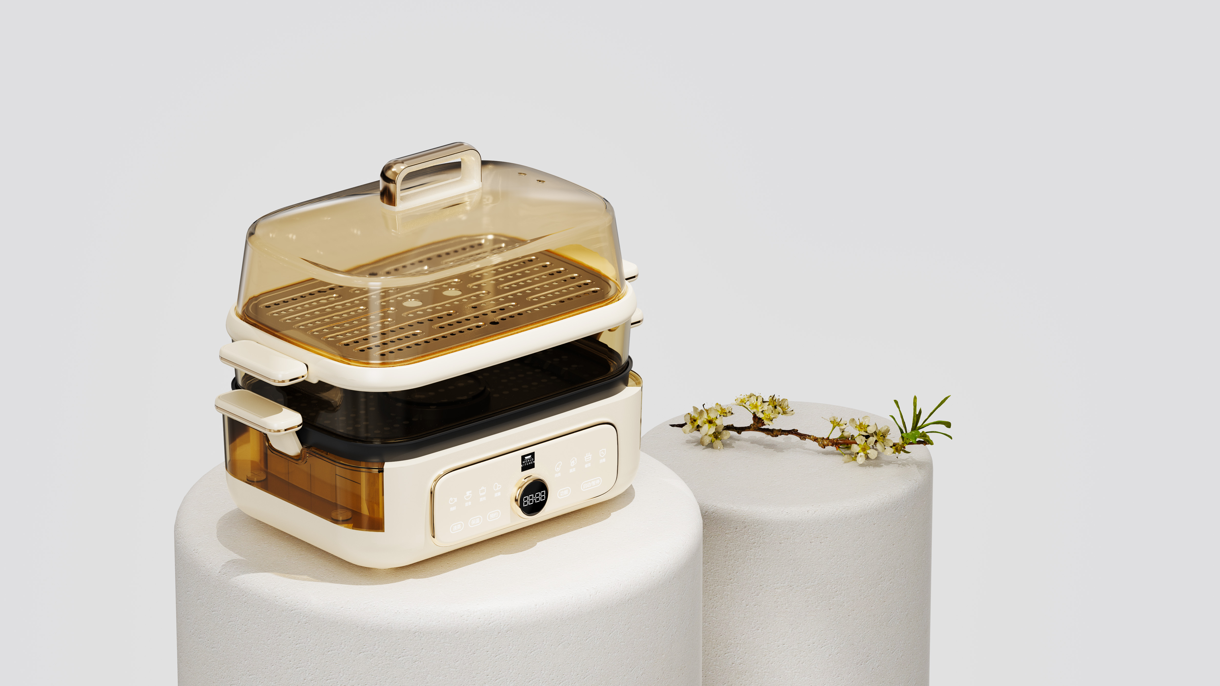 康宁二代电蒸锅